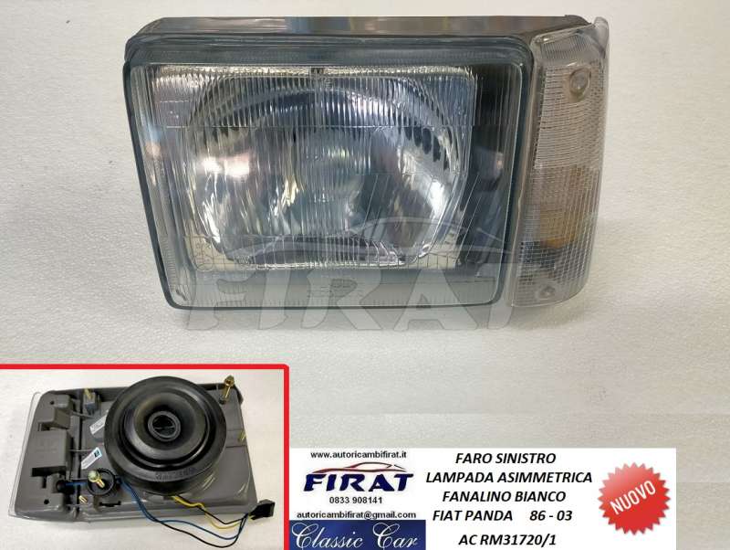 FARO FIAT PANDA 86 - 03 F/B SX